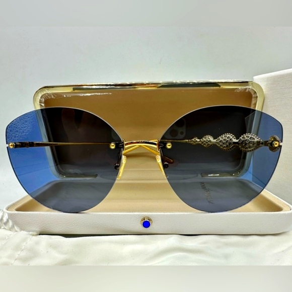 🏆Boucheron BC0132S 002 ‼️Size 63-18-130.Made in Italy 100% authentic - Picture 11 of 16